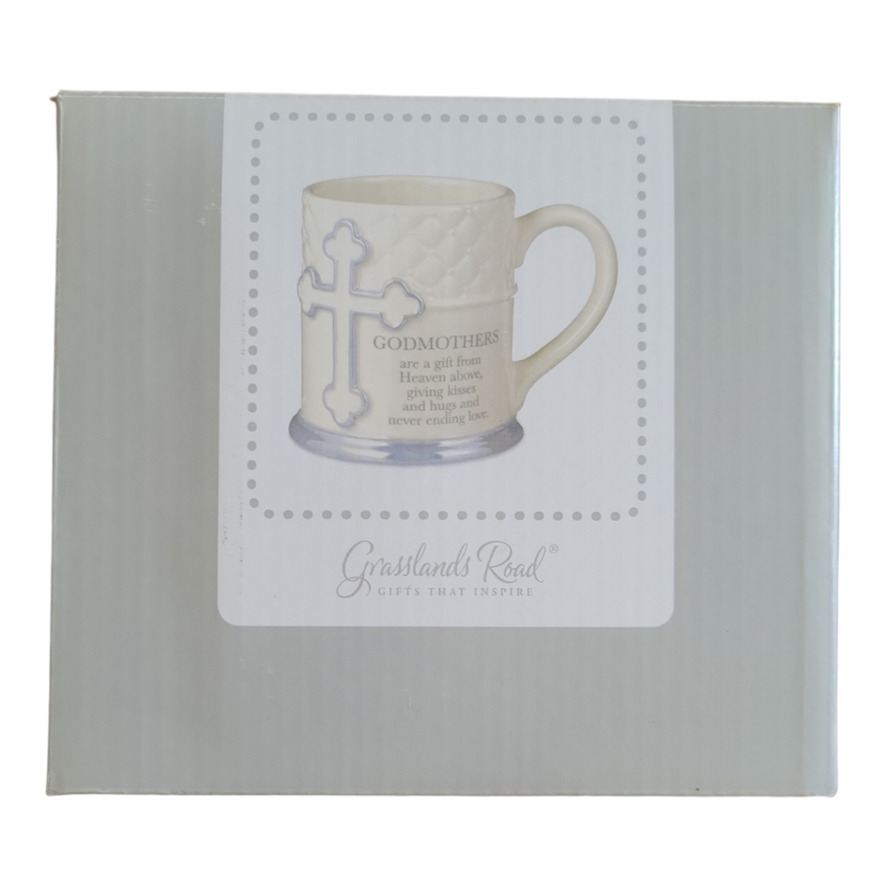 Vtg Grasslands Road Godmother's Are A Gift Mug Tasse Ceramic #14220 - Picture 9 of 11